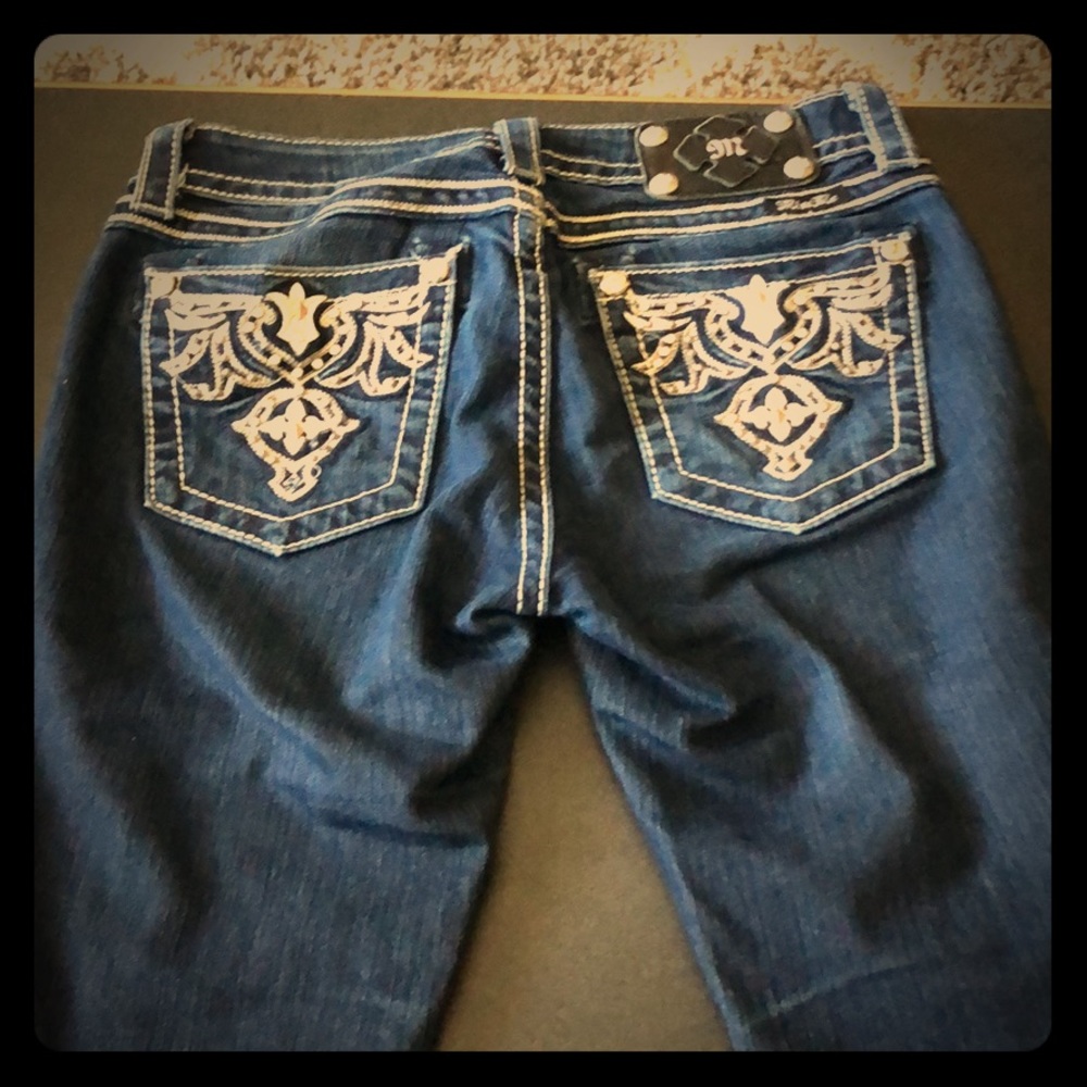 MissMe brand jeans, Size 28, style JP58905 Skinny.